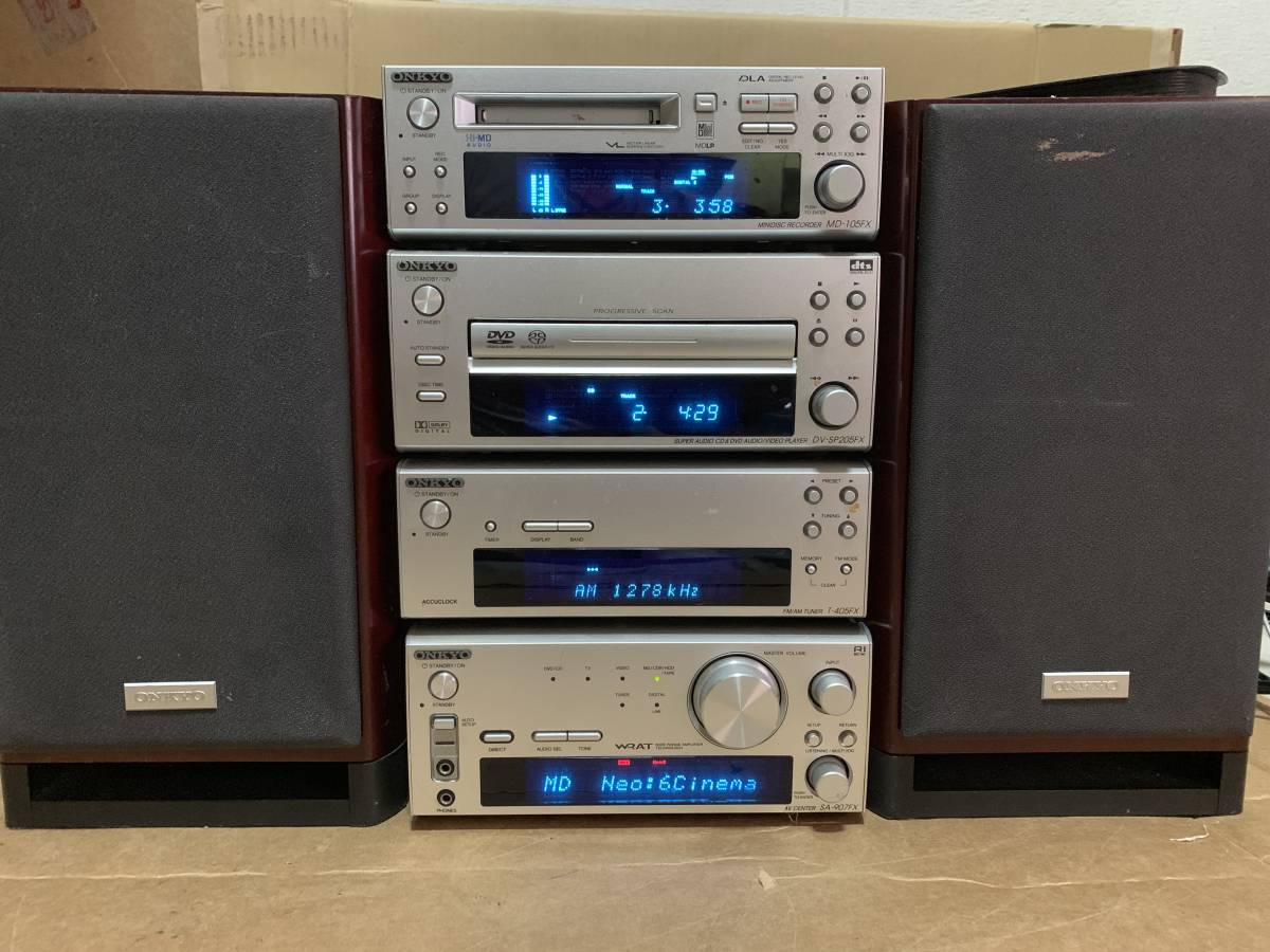 オーディオ機器 ONKYO SA-907FX DV-SP205FX 訳あり