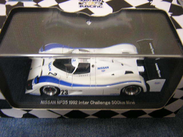 Nissan Mine 500km 1992 NP35 NISSAN EBBRO ミニカー NP35 ミニカー散財とほほ日記 | ミニカー