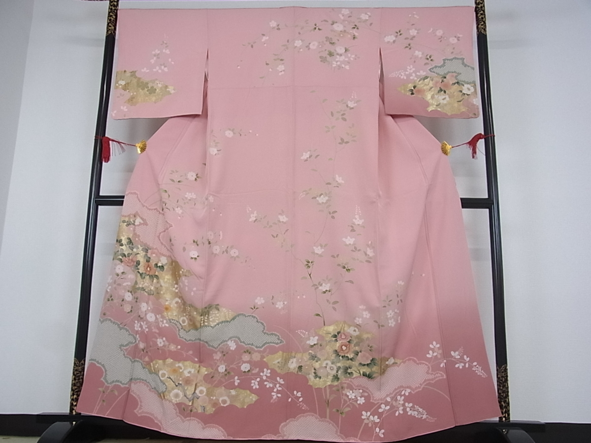 訪問着 着物屋こころ□極上 - 友禅 駒刺繍 価格.com 通販・人気 