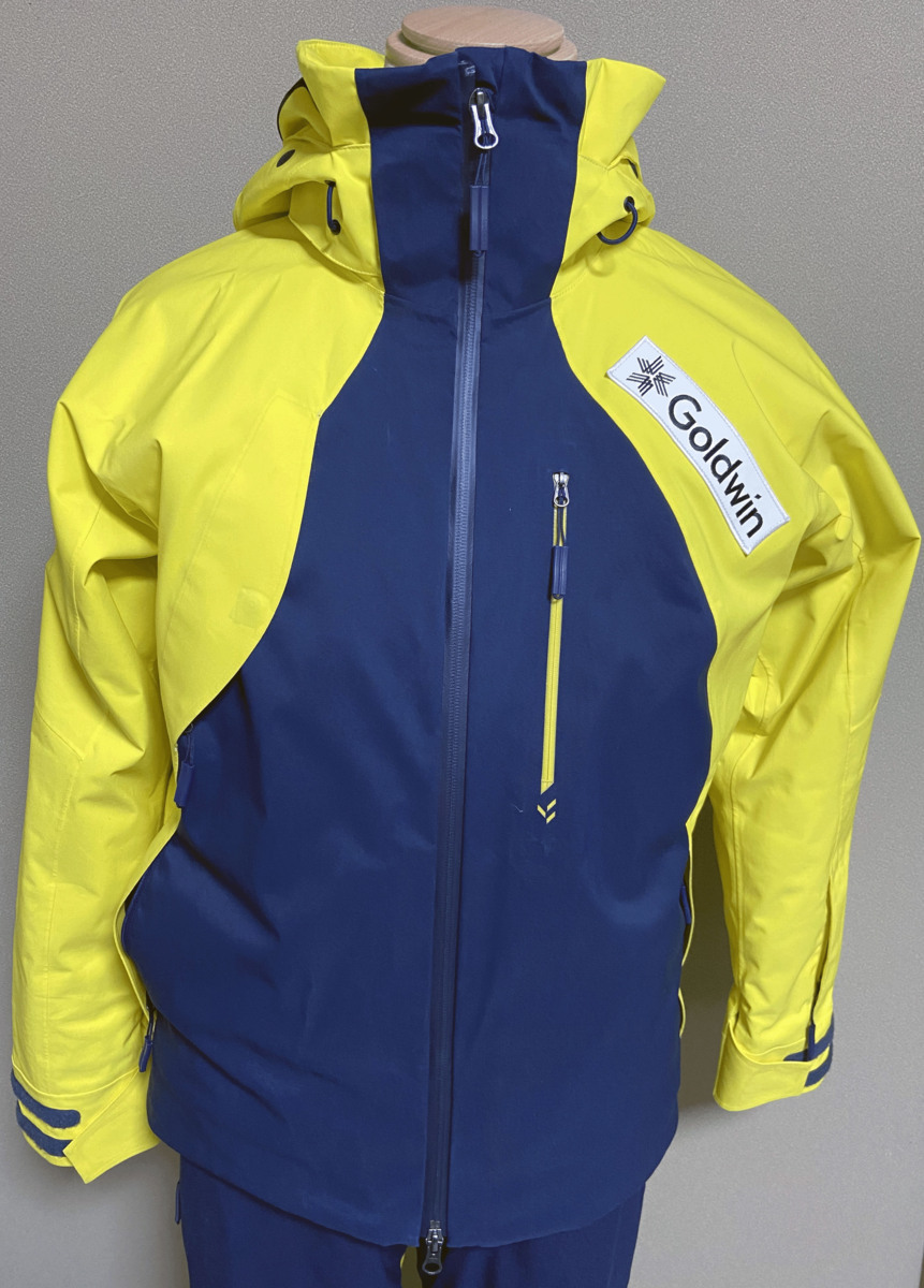 Goldwin 選手用スキーウェア(非売品) 非売品Goldwin ゴールドウィン スキーウェア 選手用 非売品 ゴールド
