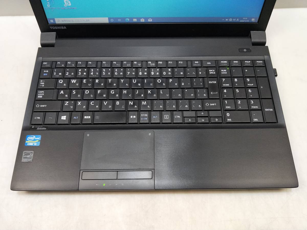 □驚速Toshiba satellite B553/J i3-3120M 2.5GHz x4/4GB□SSD:240GB