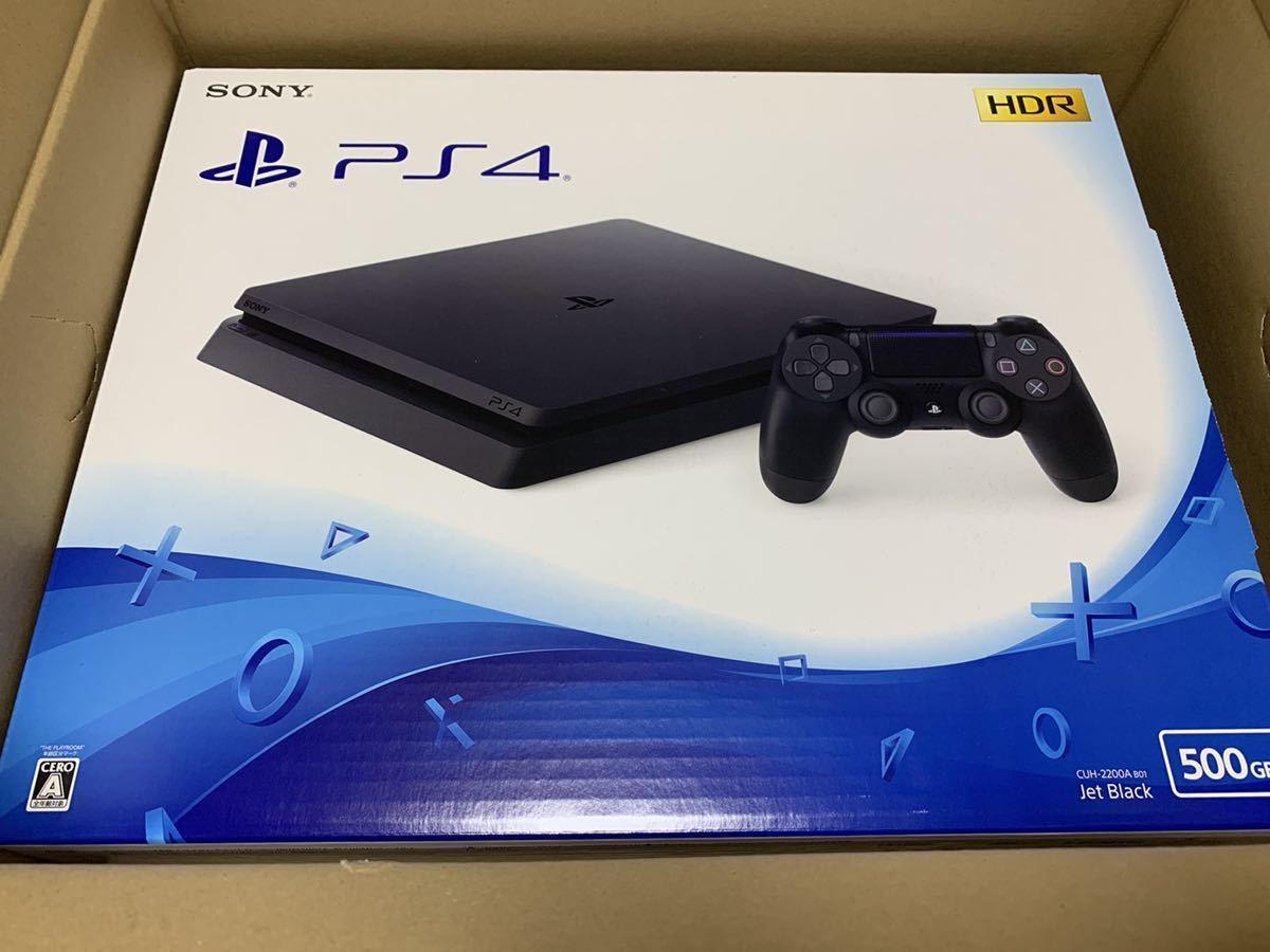 新品未開封 送料無料 PS4 PlayStation4 500GB CUH-2200AB01 SONY