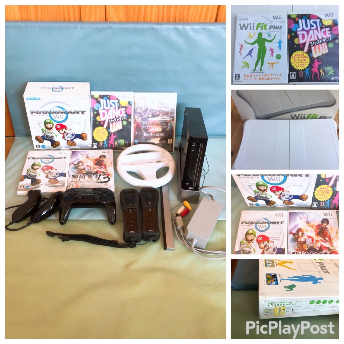 Wii - wii 本体 バランスボード ソフト wii fit マリオカート 等 セット wii バランスボード Wii 本体 Fit ソフト fit マリオカート 等 セット