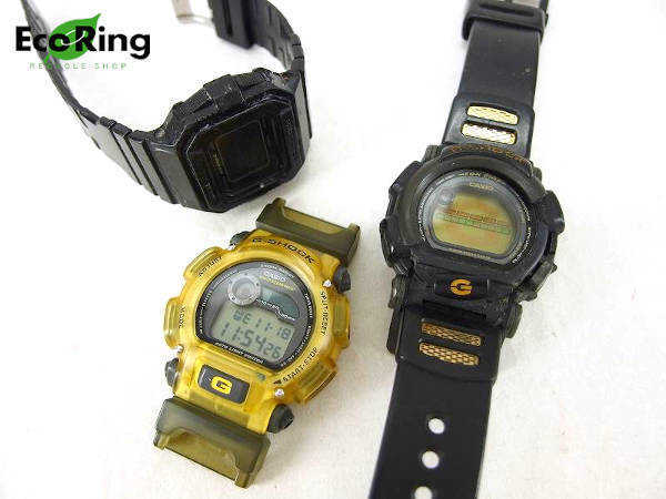 1円 ジャンク品 含む カシオ G-SHOCK メンズ腕時計 計3点セット AV444