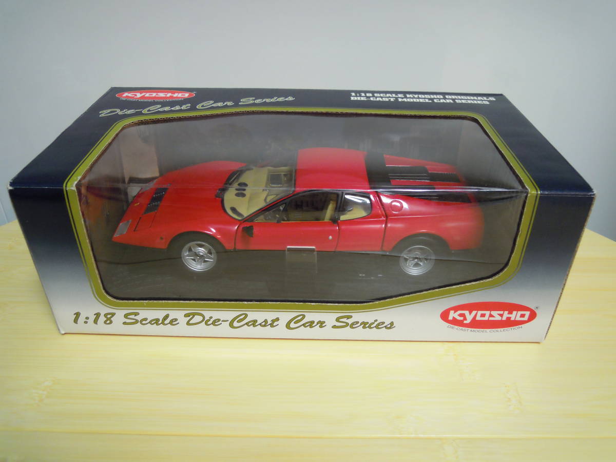 1/18 京商 フェラーリ FERRARI 365GT4/BB RED レッド KYOSHO KyoSho 1