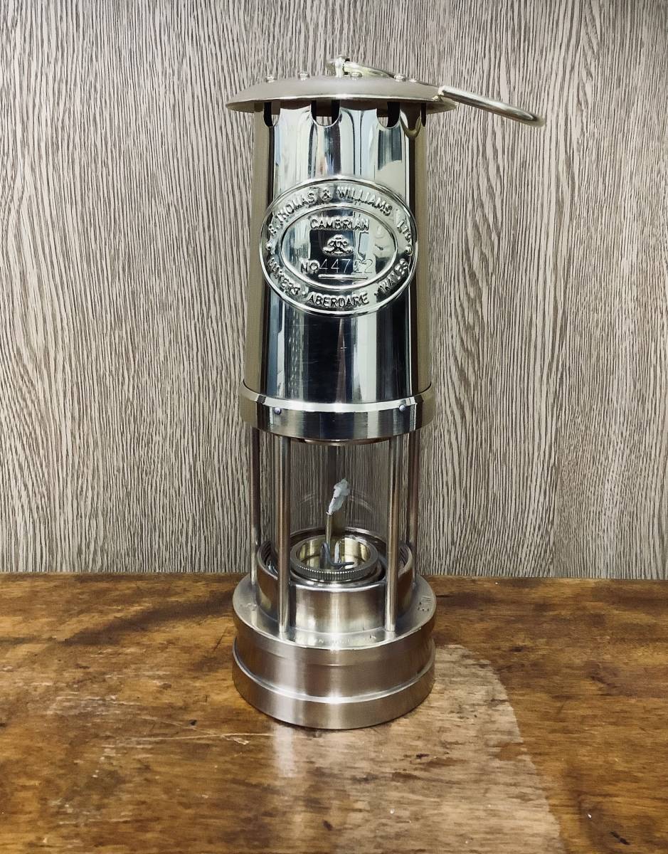 Williams Thomas & - E. Lamp E and Miners Brass Vintage Etsy