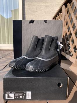 激安大特価，新品 SOREL ソレル ブラック メンズ CHEYANNE II CHELSEA シャイアン Ⅱ チェルシー 防水 防寒 本革 レザー サイドUS8 26センチ(スノーブーツ)｜売買されたオークション情報、yahooの商品情報をアーカイブ公 スノーブーツ