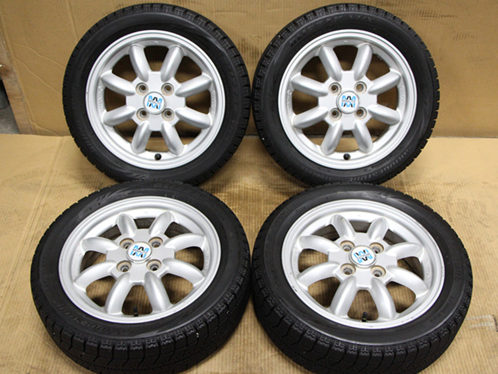 ミニライト MINILITE ダイハツ純正 14X4.5J+45 PCD100 165⁄55R14 軽