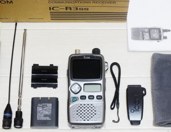 IC-R3 アイコム Yahoo!オークション - ICOM 0.4～2450MHz 広帯域受信機