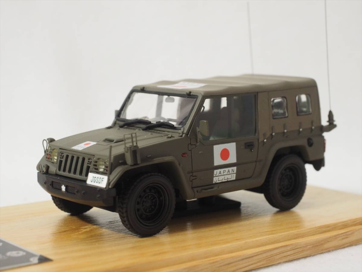 モノクローム　1/43 陸上自衛隊　73式小型トラック　1996年イラク派遣仕様 陸上自衛隊 73式小型トラック (1996年) イラク派遣仕様 モノクローム