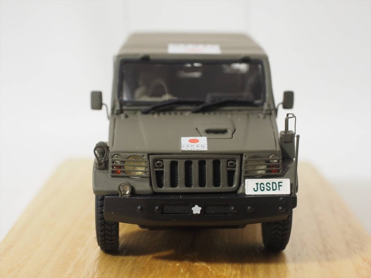 陸上自衛隊 73式小型トラック (1996年) イラク派遣仕様 モノクローム
