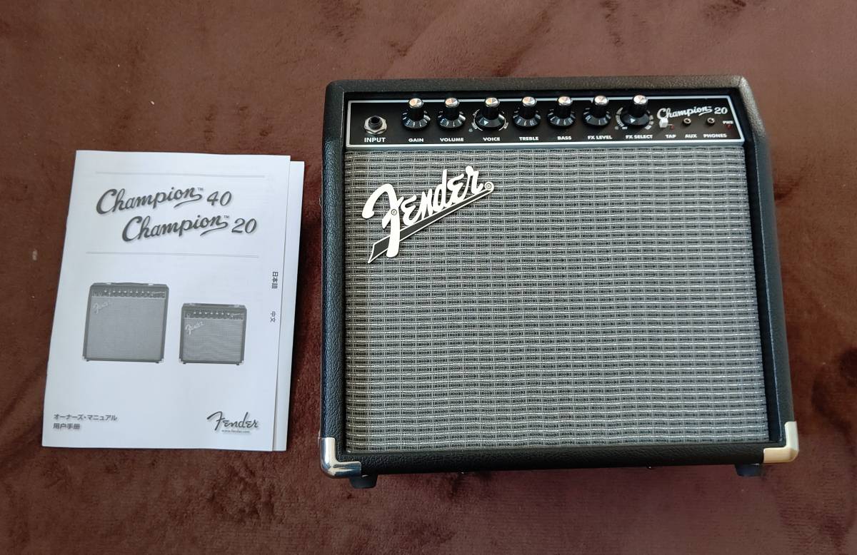 Fender Champion 20 ギターアンプ_2