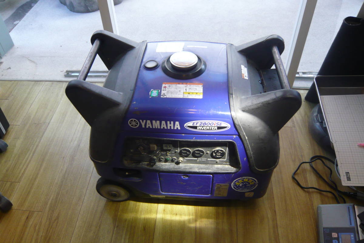 【超激得，格安】 YAMAHA EF2800iSE 発電機 防音型インバーターガソリン 出力2.8kVA ます(インバーター発電機)｜売買されたオークション情報、yahooの商品情報をアーカイブ公開 - オークファン インバーター発電機
