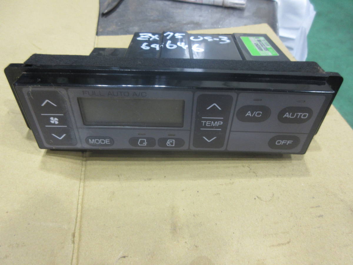 ZX75US-3 エアコン パネル モニター HITACHI 日立 建設機械 中古