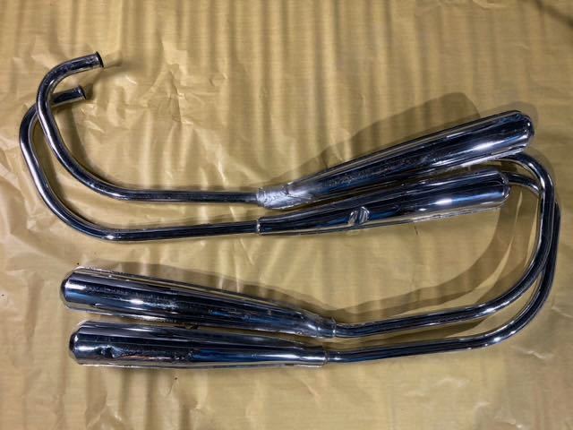 cb350f cb400f 純正 マフラー 4バラ CB350F 純正 マフラー 4本 CB350FOUR CB400F HONDA パーツ オートバイ