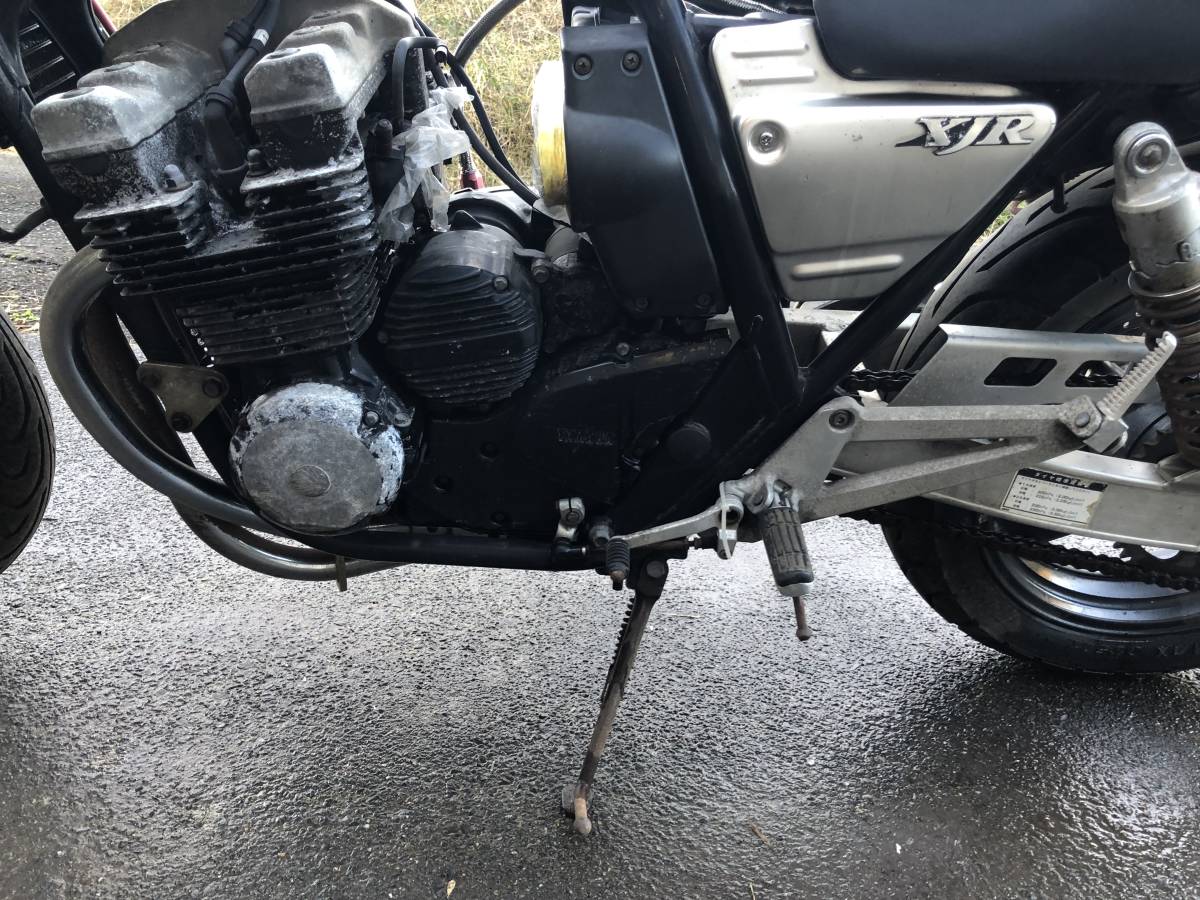4HM XJR400 ヤマハ 部品取り レストアベース Yahoo!オークション 書類