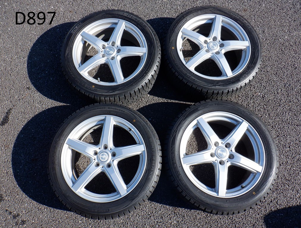 新作，SALE D897 AWタイヤ エスティマ DUNLOP ダンロップ VIOLENTO JS ヴィオレント ジェイエス ／DUNLOP WINTERMAXX WM01 225/50R18(中古)｜売買されたオークション情報、yahooの商品情報をアーカイブ公開 - オークファン 18インチ
