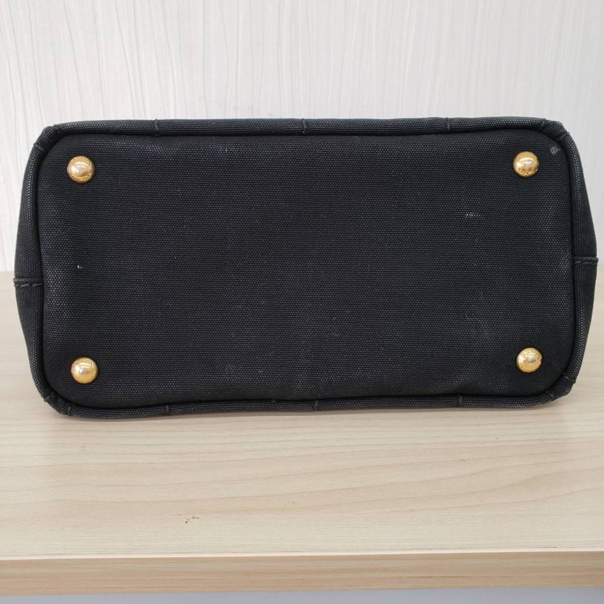 【M267】PRADA プラダ カナパ トート バッグ bag 黒 ブラック ブランド 中古 ハンドバッグ レディース カナパ PRADA プラダ M バッグPRADA L