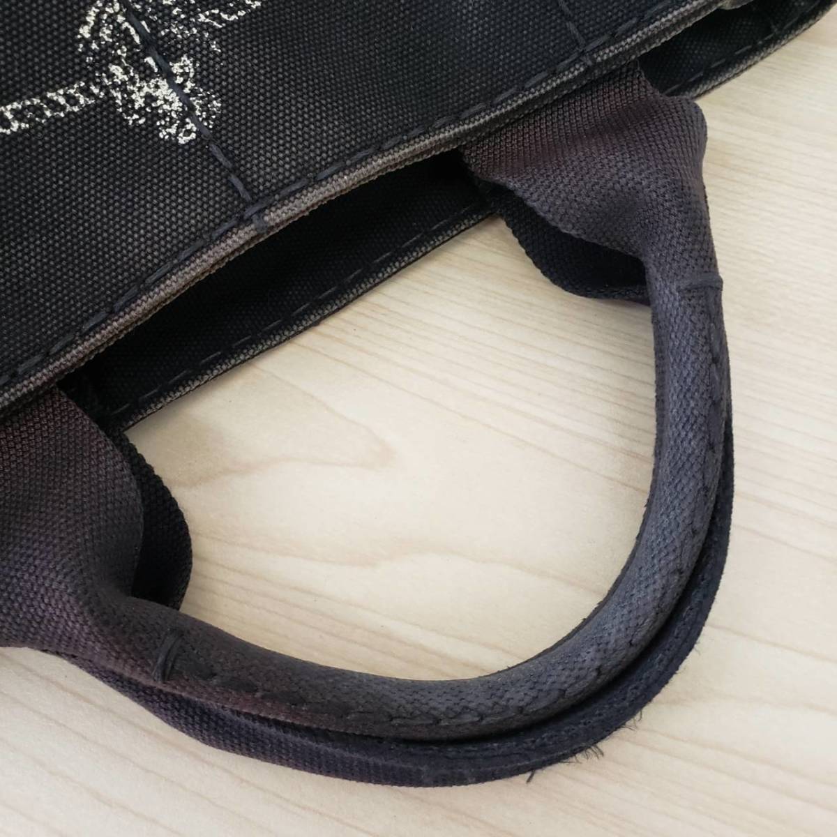 【M267】PRADA プラダ カナパ トート バッグ bag 黒 ブラック ブランド 中古 ハンドバッグ レディース カナパ PRADA プラダ M バッグPRADA L