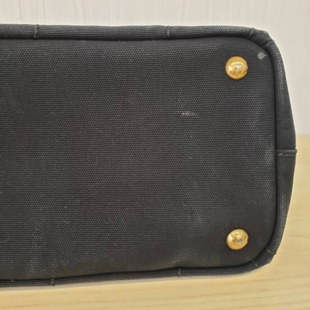 【M267】PRADA プラダ カナパ トート バッグ bag 黒 ブラック ブランド 中古 ハンドバッグ レディース カナパ PRADA プラダ M バッグPRADA L