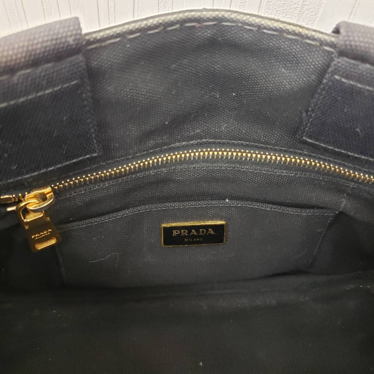 【M267】PRADA プラダ カナパ トート バッグ bag 黒 ブラック ブランド 中古 ハンドバッグ レディース カナパ PRADA プラダ M バッグPRADA L