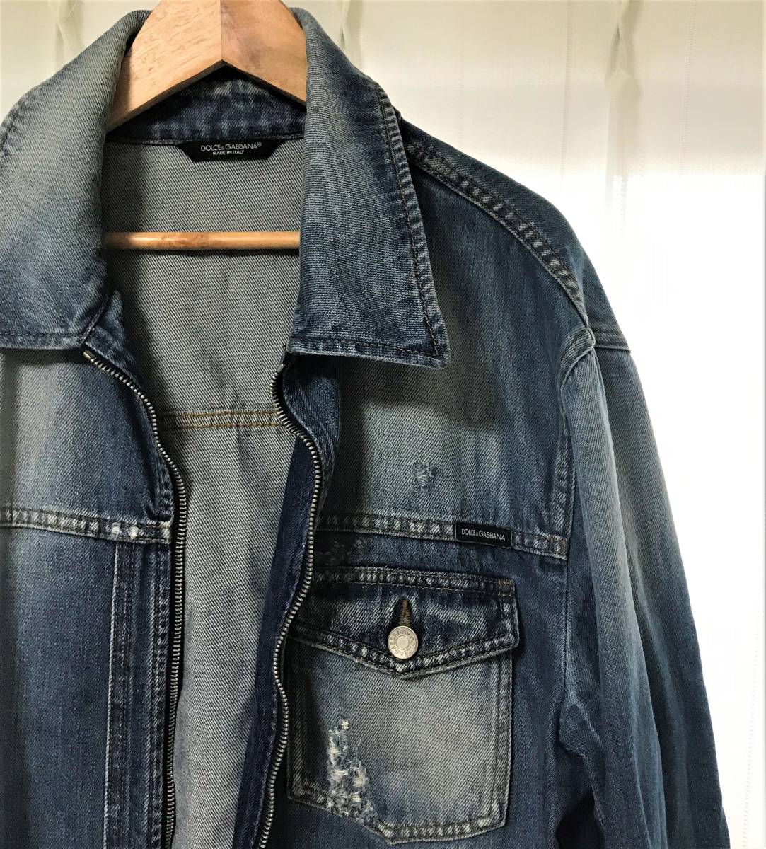 超レア D&G デニムジャケット ドルチェ&ガッバーナ ドルガバ