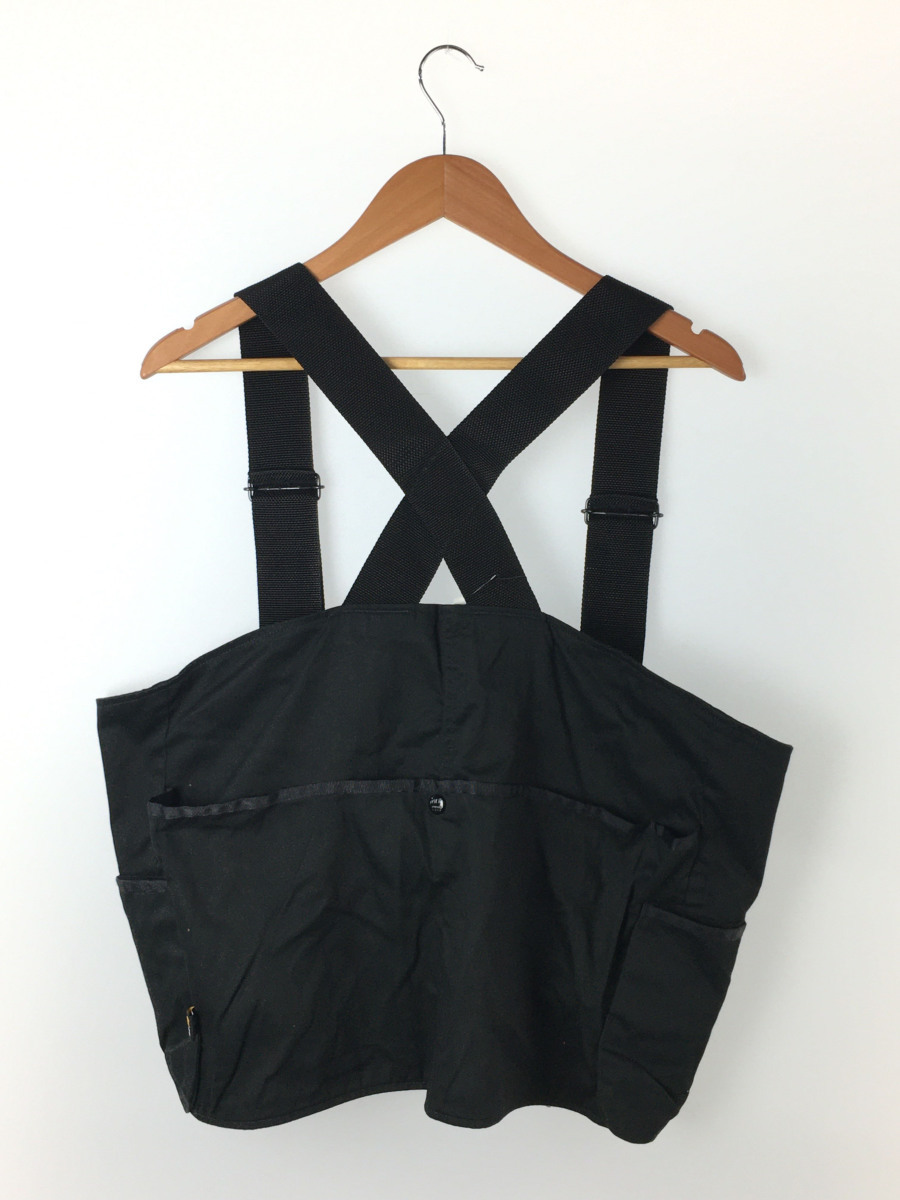 COMFY OUTDOOR GARMENT◇ベスト/M/コットン/ブラック/CMF1802-02