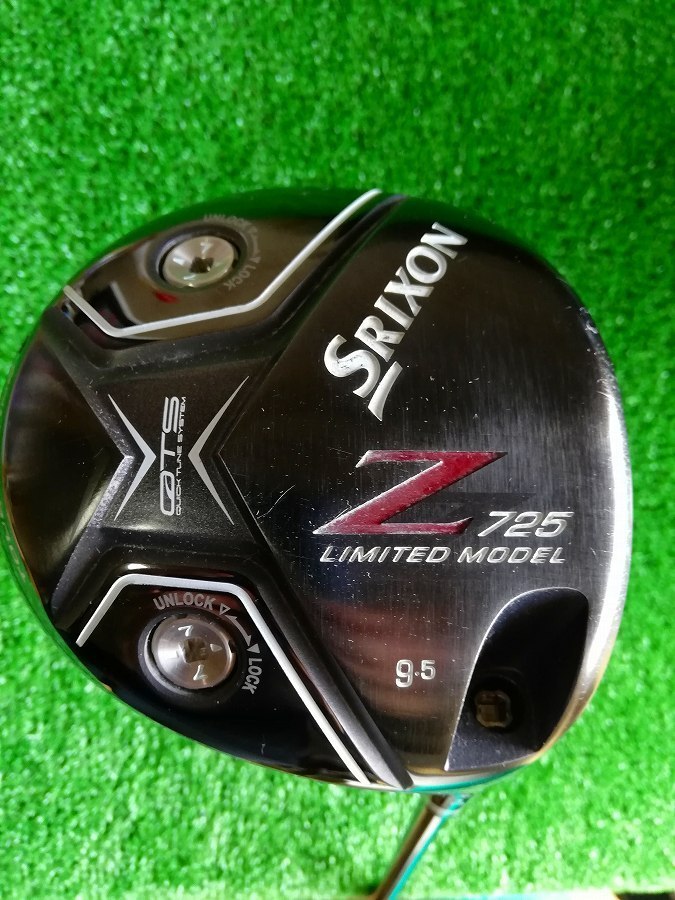 100%新品，大得価 激安 SRIXON Z725 LIMITED MODEL ドライバー 9.5&deg; Diamana W60 S スリクソン ディアマナ リミテッド(フレックス S)｜売買されたオークション情報、yahooの商品情報をアーカイブ公開 - オークファン 男性右きき用