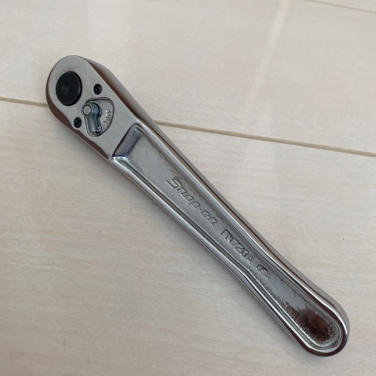低価，新作 年末処分 程度良 スナップオン Snap-on 3/8 ラチェットハンドル ラチェットレンチ 旧ロゴ 旧スナップオン 生産終了 ビンテージ(ラチェットハンドル)｜売買されたオークション情報、yahooの商品 ラチェットハンドル