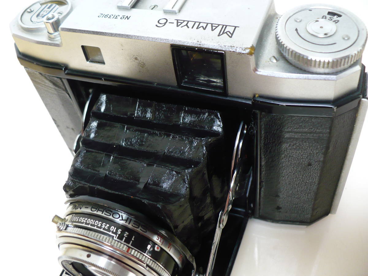 マミヤ Mamiya 6 中判カメラ 希少 Mamiya SIX レンジファインダー 中判