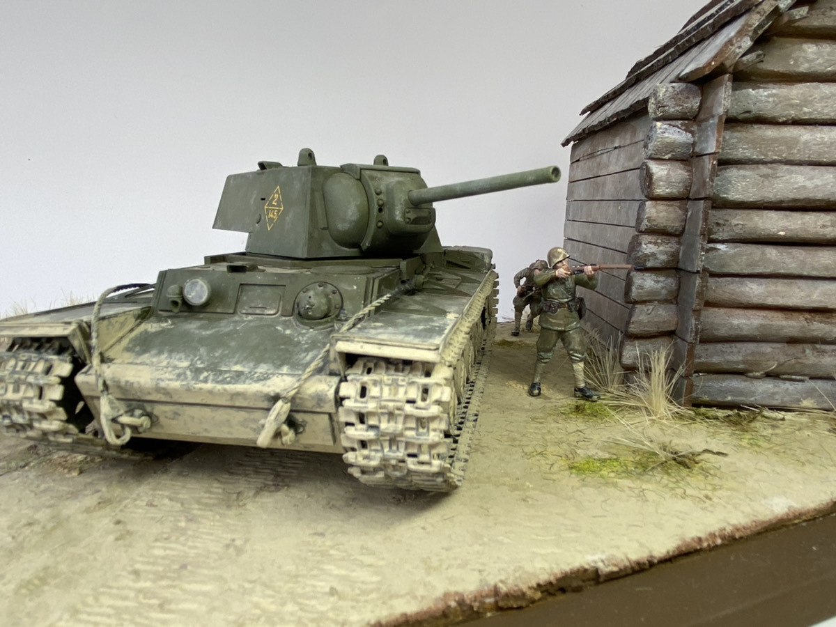 1⁄35 KV-1 完成品 Tamiya ソビエト 0 Heavy Tank タミヤ ウェザリング
