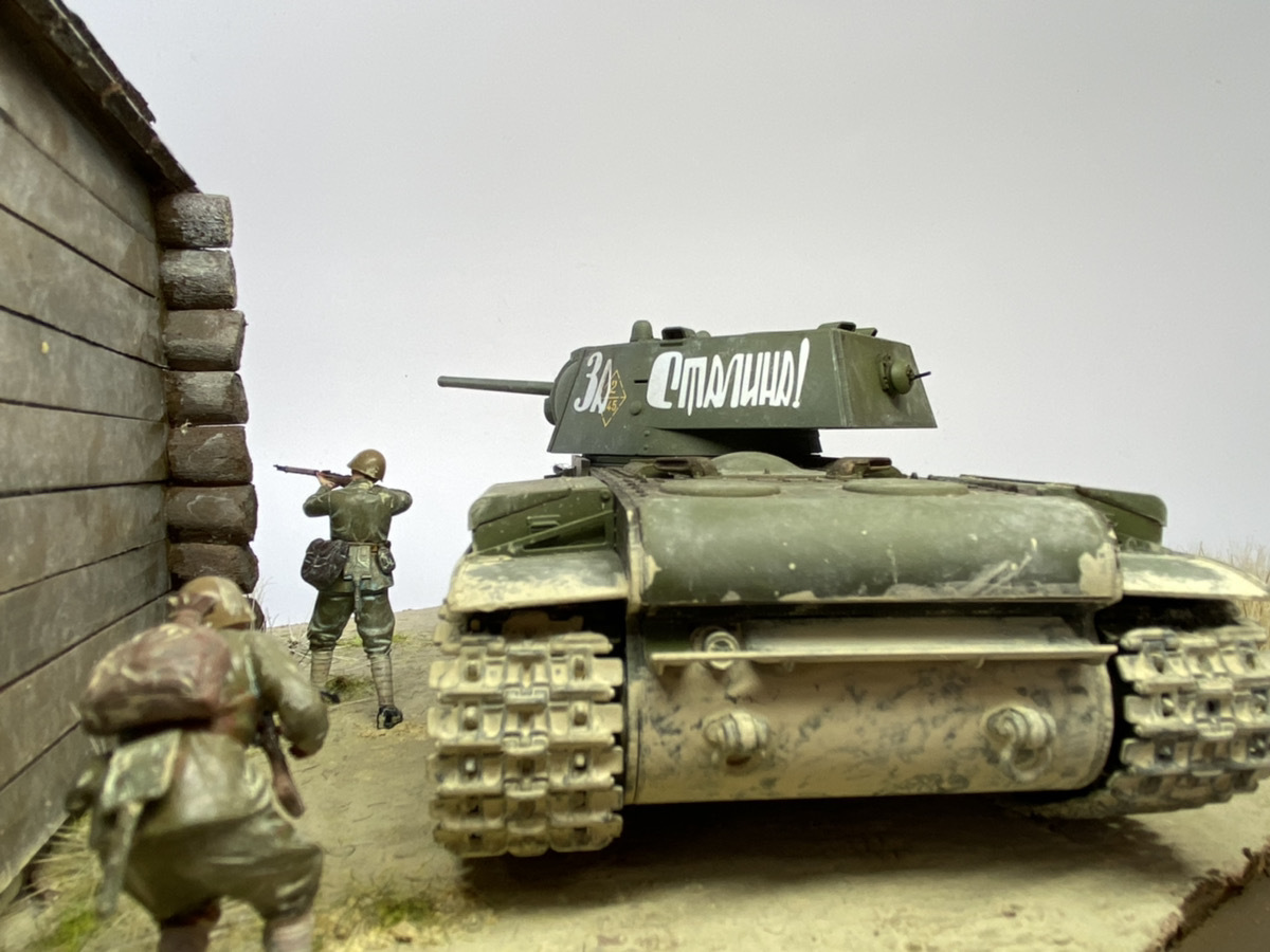 1⁄35 KV-1 完成品 Tamiya ソビエト 0 Heavy Tank タミヤ ウェザリング