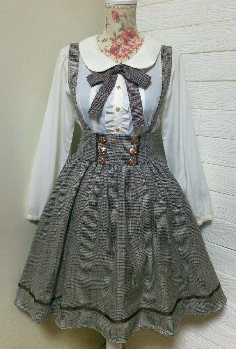 Amavel スカートセット メルカリ ネクタイブラウス checkmate – Amavel