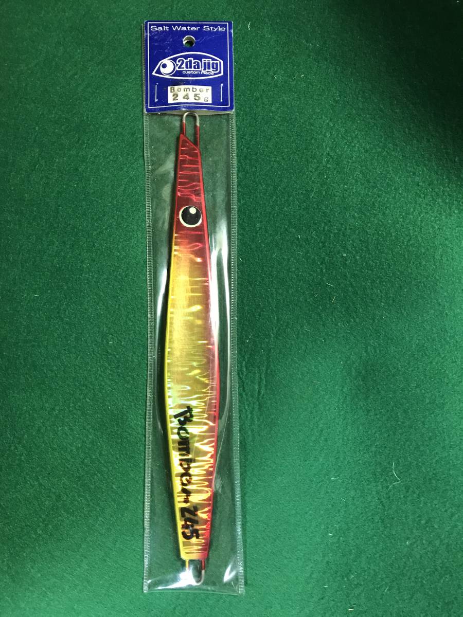 jig ツダジグ - ボンバー Bomber 2da メルカリ 希少品 245g １本 0 ボンバー」の落札相場・落札価格 「ツダジグ Yahoo!オークション 165g2da