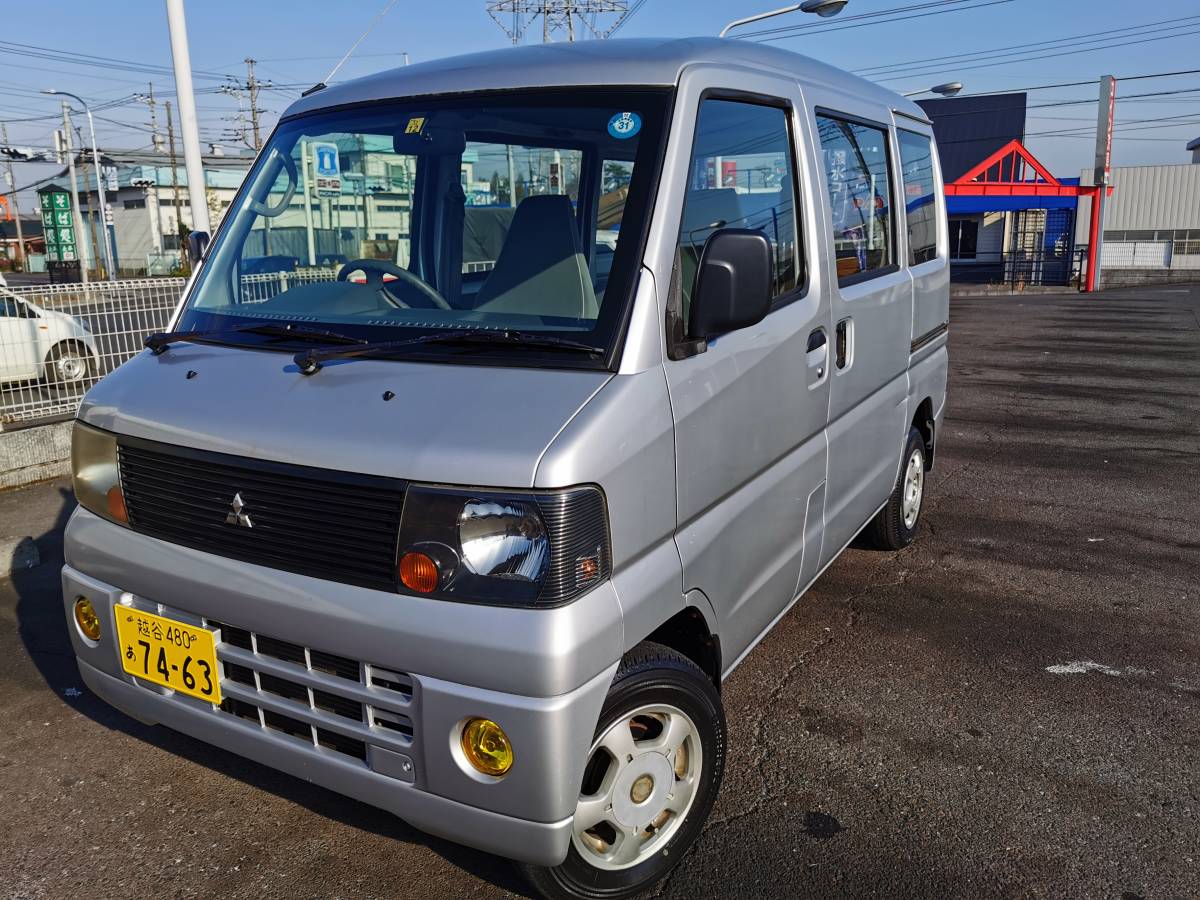 軽バン/4WDオートマ車10.8万キロ/ /車検4年12月 クーラー キーレス付