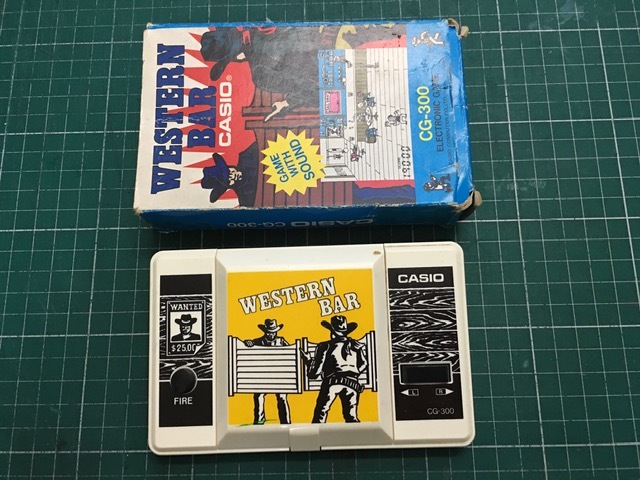 劇レア！ カシオ CASIO CG-300 元箱・説明書付 ウエスタンバー WESTERN