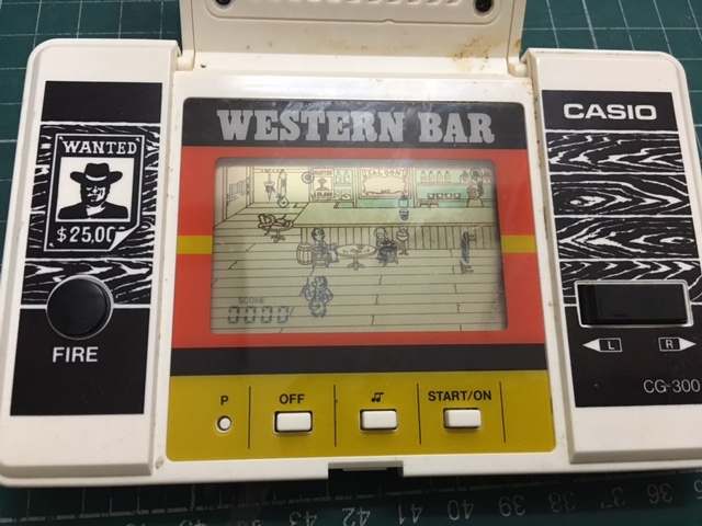 劇レア！ カシオ CASIO CG-300 元箱・説明書付 ウエスタンバー WESTERN