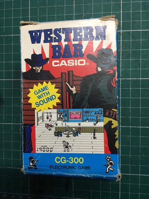 劇レア！ カシオ CASIO CG-300 元箱・説明書付 ウエスタンバー WESTERN