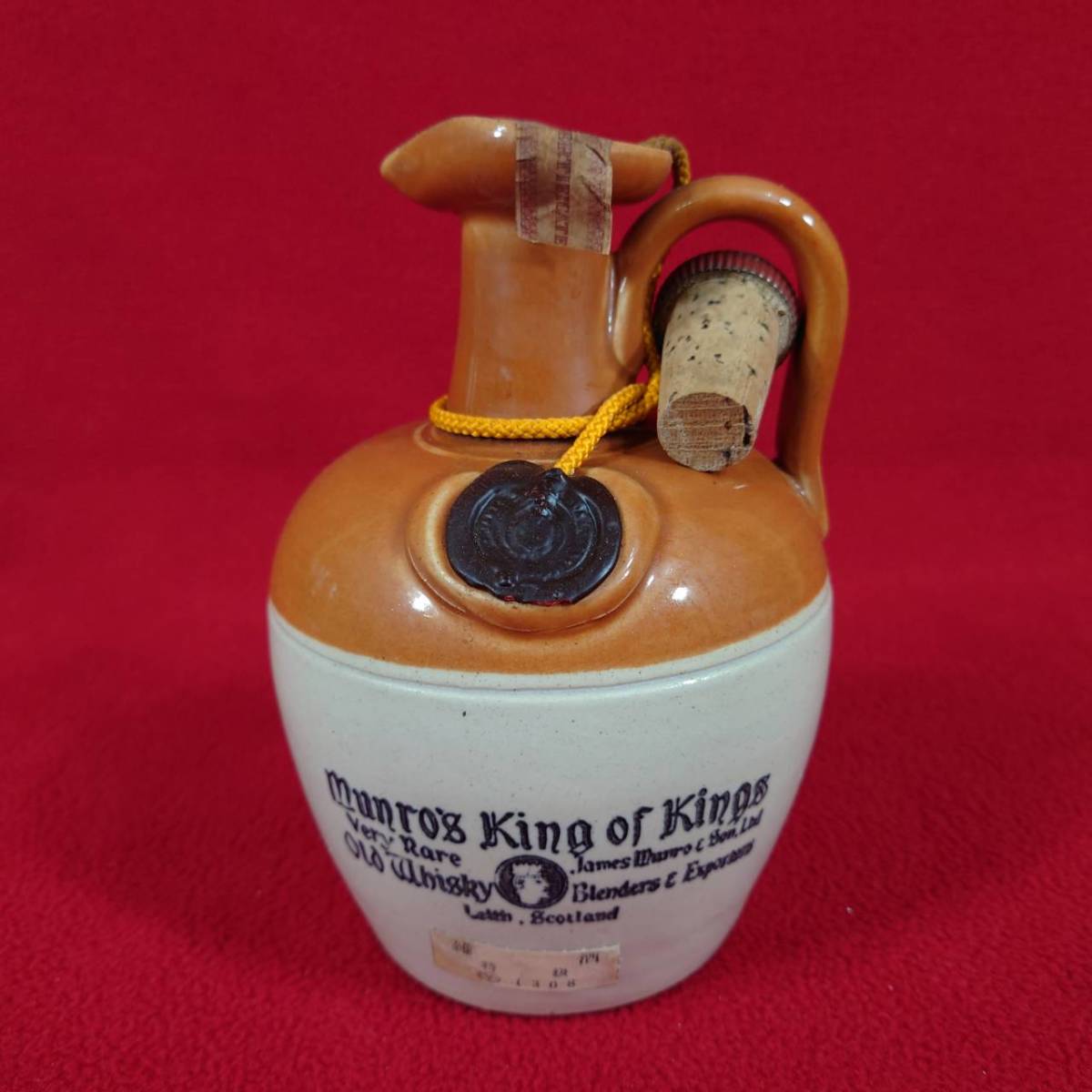 1円～ 古酒 未開栓 マンローズ キングオブキングス Munro's King of Kings 王様マーク 760ml 43% スコッチ ウイスキー 高島屋 マンローズ King Kings - 「マンローズ 2本