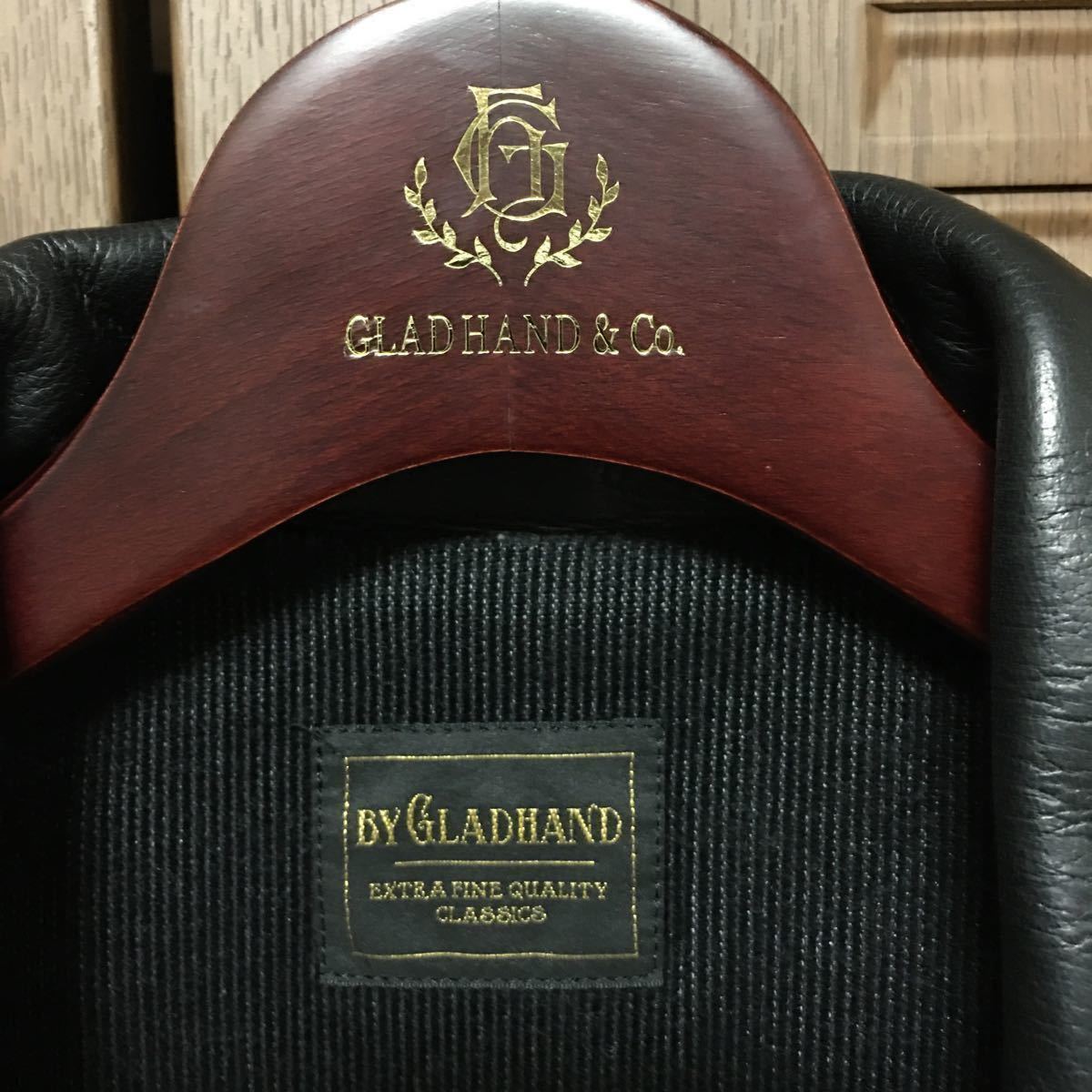 ☆良好極美品 ☆BY GLADHAND バイグラッドハンド GOODFELLOW COW HIDE 
