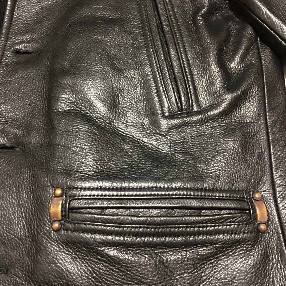 ☆良好極美品 ☆BY GLADHAND バイグラッドハンド GOODFELLOW COW HIDE 