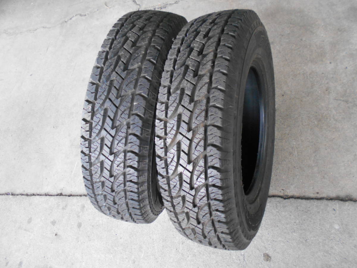 B286 195/80R15 195/80-15 195-80-15 中古2本 DUELER A/T