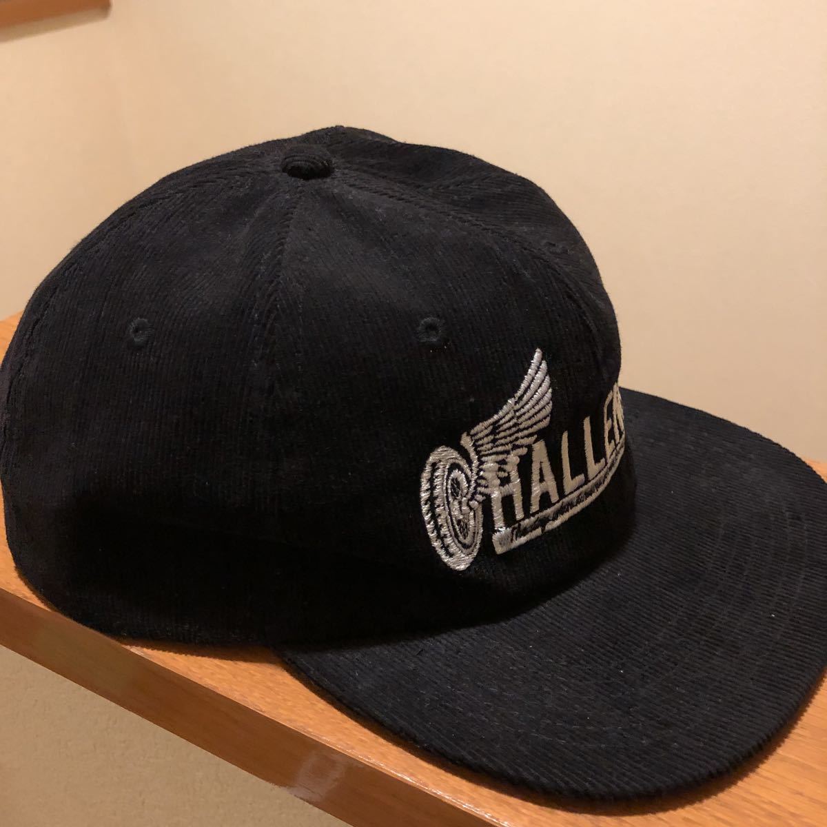 challenger チャレンジャー コーデュロイ キャップ cap ネイビー