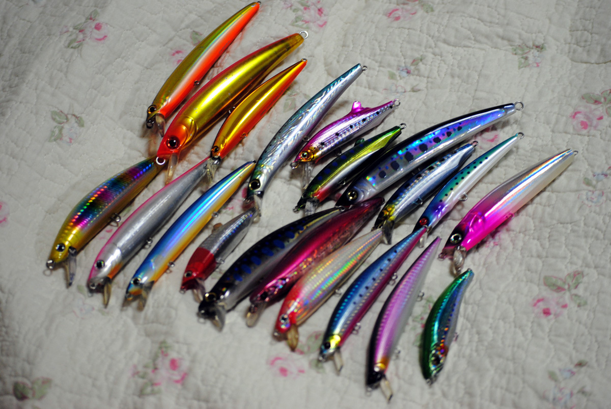 ミノー ヒラメ : ルアー 青物 Ocean フローティング 120mm 20g 0 Blue シーバス サーフ シンキングミノー（スポーツ・アウトドア）の通販 メバル 6色セット
