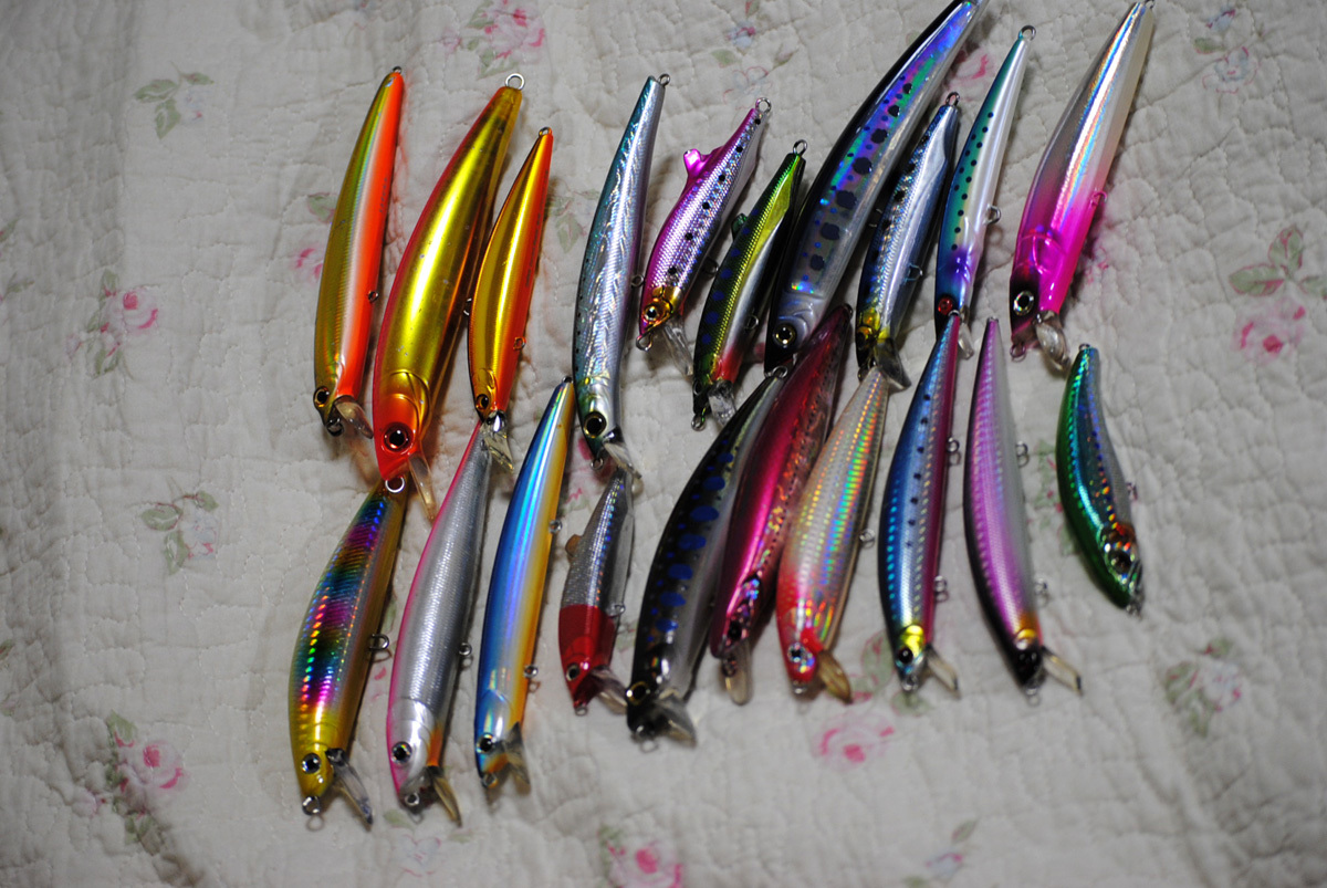 ミノー ヒラメ : ルアー 青物 Ocean フローティング 120mm 20g 0 Blue シーバス サーフ シンキングミノー（スポーツ・アウトドア）の通販 メバル 6色セット