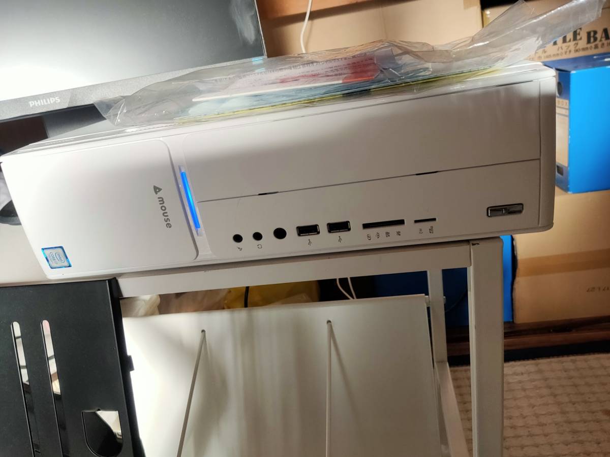 ★美品★ MouseComputer LM-iHS320X-SH2-A-W i7-7700K SSD240G HD2TB Win10 Philips モニター 21.5インチ 223S7EJMB/11 セット おまけ付き_4