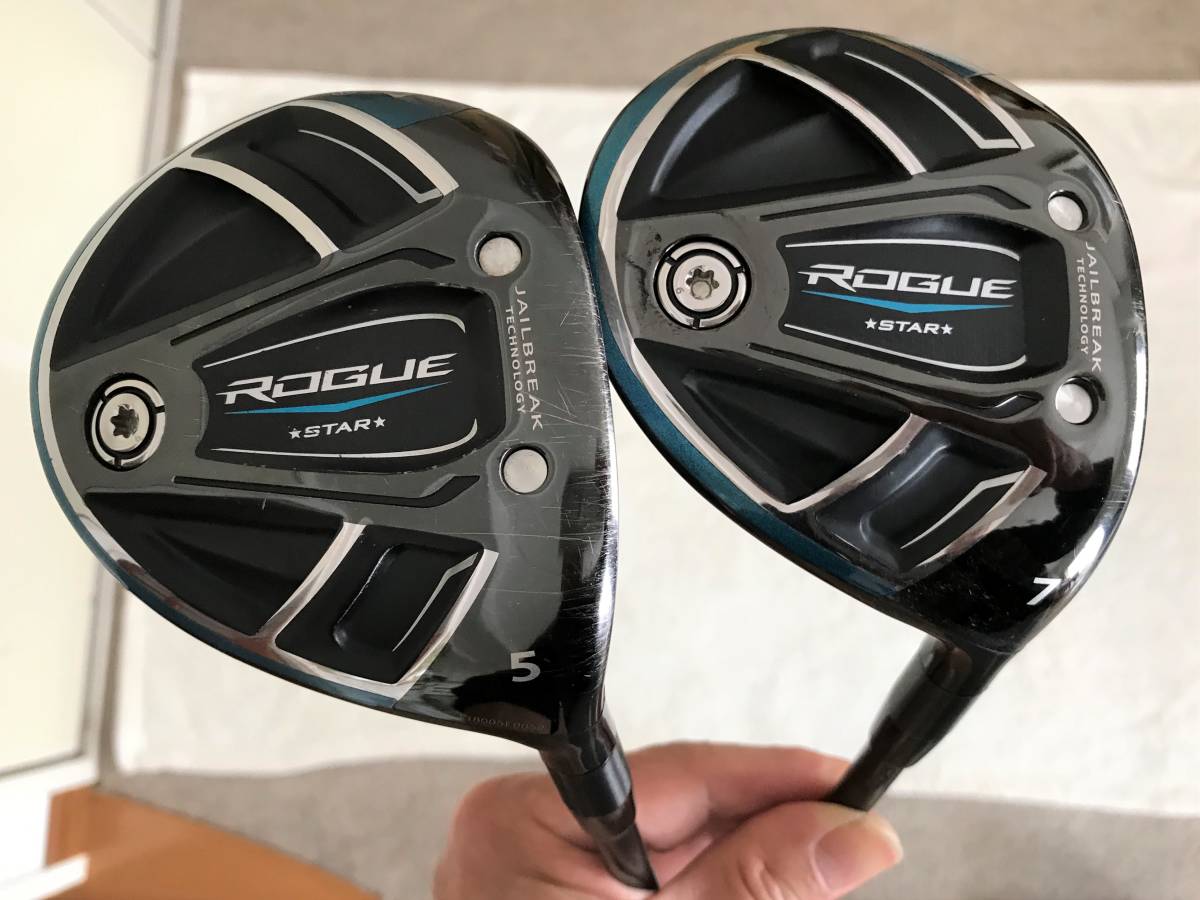 品質保証，2026 キャロウェイ ローグスター ROGUE STAR FW W５／W７ フジクラ SPD EVO ⅣＦＷ50 R ２本組(キャロウェイ)｜売買されたオークション情報、yahooの商品情報をアーカイブ公開 - オークファン 男性右きき用