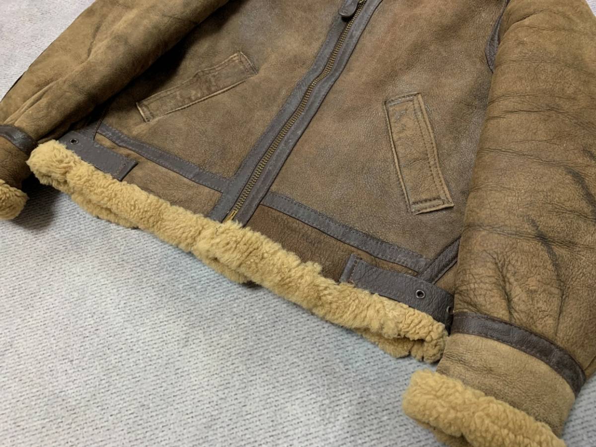 B-3 ショット Schott USA製 SCHOTT ムートンフライトジャケット
