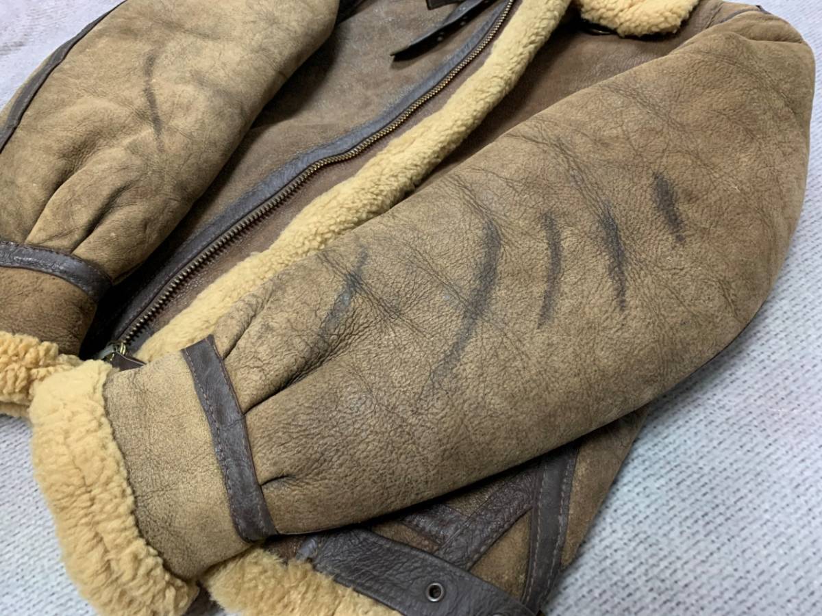 B-3 ショット Schott USA製 SCHOTT ムートンフライトジャケット