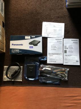 正規品　当時物　パナソニック Panasonic 一体型 ETC CY-ET809D シガーライター　軽自動車登録済み　新品　未使用　希少　レア　廃番　完売